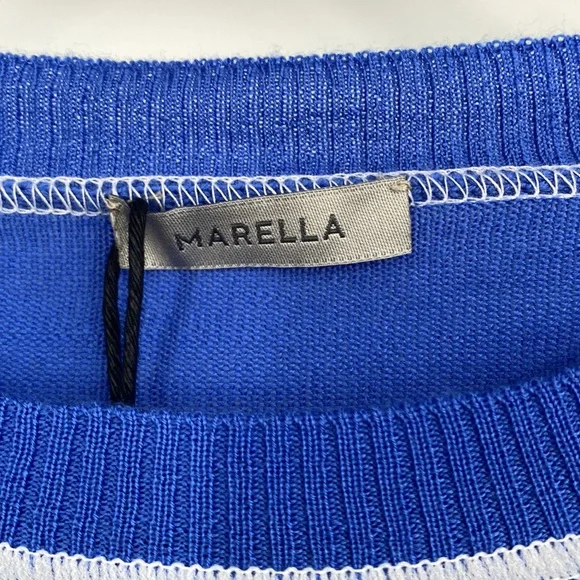 Marella Maglia Sweater Trikot Pull Over Jersey Sweater In Color Dental